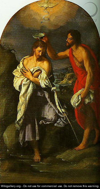The Baptism of Christ - Alessandro Allori