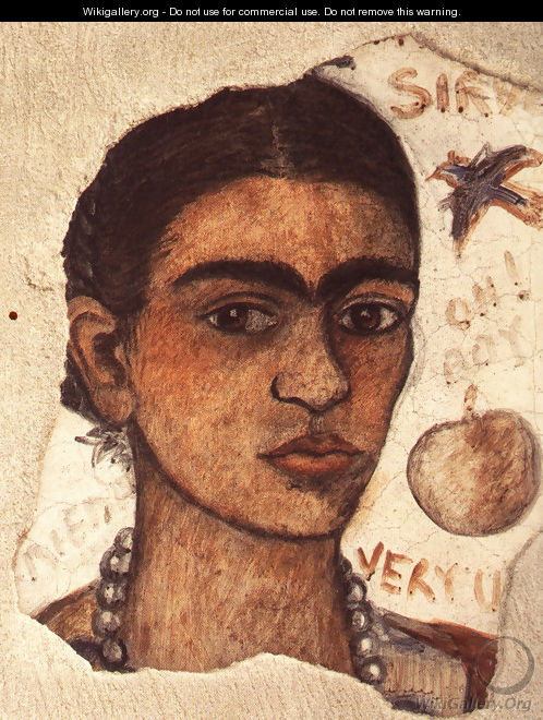 Self Portrait Very Ugly 1933 - Frida Kahlo