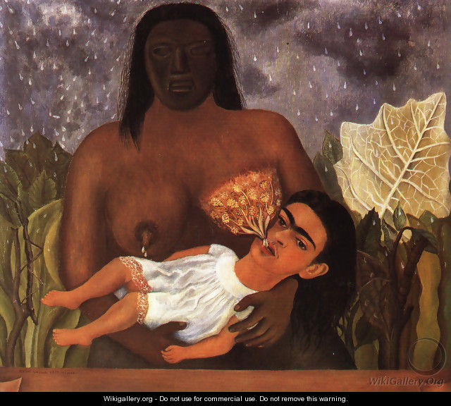 My Nurse And I 1937 - Frida Kahlo