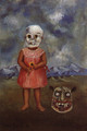 Girl With Death Mask 1 1938 - Frida Kahlo