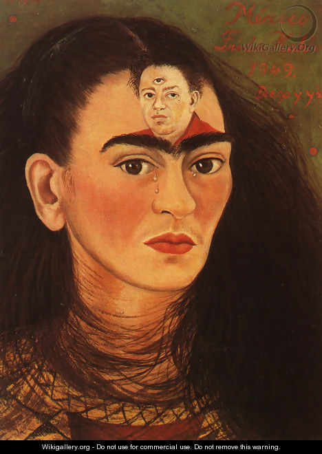 Diego And I 1949 - Frida Kahlo