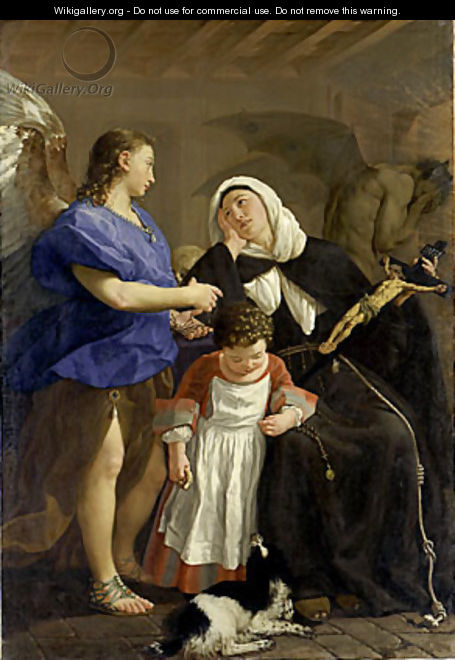 Saint Margaret of Cortona ca 1758 - Gaspare Traversi