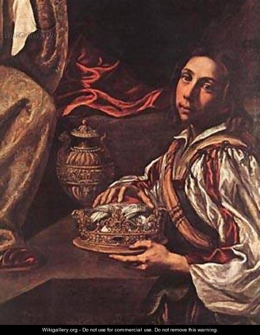 Adoration Of The Magi Detail 1620 - Gaspare Traversi
