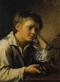 Boy With A Dead Goldfinch 1829 - Vasili Andreevich Tropinin
