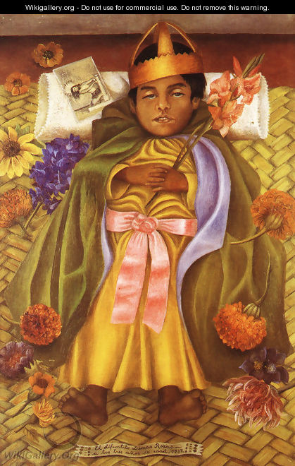 The Deceased Dimas Rosas Aged Three 1937 - Frida Kahlo