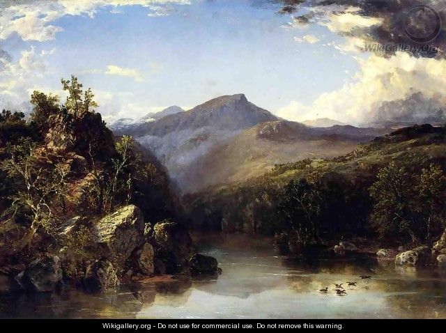 Landscape (aka A Reminiscence of the White Mountains) 1852 - John Frederick Kensett