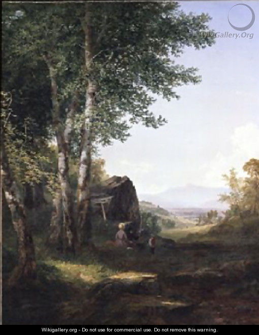 A View of Mansfield Mountain 1849 - John Frederick Kensett