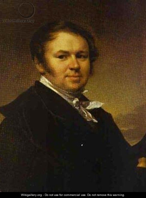 Self Portrait 1830s - Vasili Andreevich Tropinin