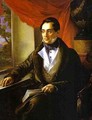 Portrait Of PN Zubov 1839 - Vasili Andreevich Tropinin