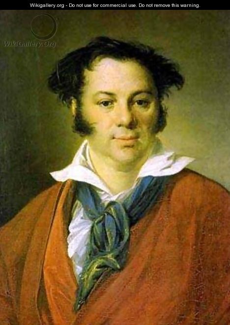 Portrait Of KG Ravich 1823 - Vasili Andreevich Tropinin