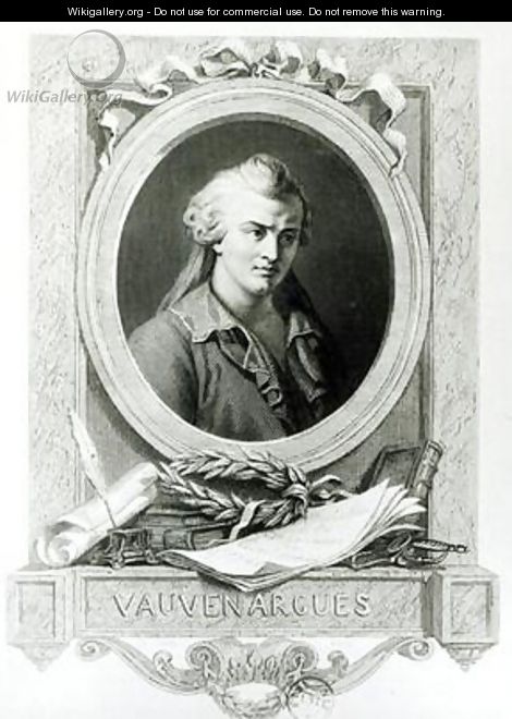 Luc de Clapiers Marquis of Vauvenargues - Charles Amedee Colin