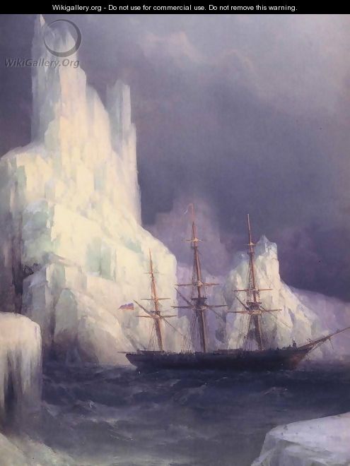 Icebergs in the Atlantic - Ivan Konstantinovich Aivazovsky