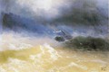 Hurricane on a sea - Ivan Konstantinovich Aivazovsky