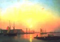 Exchange of Peterburg - Ivan Konstantinovich Aivazovsky