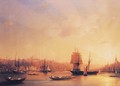 Dusk on the Golden Horn - Ivan Konstantinovich Aivazovsky