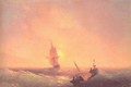 After shipwreck - Ivan Konstantinovich Aivazovsky