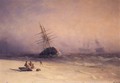 Shipwreck on the Black Sea - Ivan Konstantinovich Aivazovsky