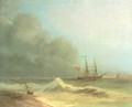 Sea before storm - Ivan Konstantinovich Aivazovsky