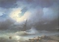 Rough sea at night - Ivan Konstantinovich Aivazovsky