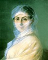 Portrait of the Artists wife - Ivan Konstantinovich Aivazovsky