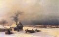 Moscow in Winter from the Sparrow Hills - Ivan Konstantinovich Aivazovsky