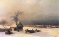 Moscow in Winter from the Sparrow Hills - Ivan Konstantinovich Aivazovsky