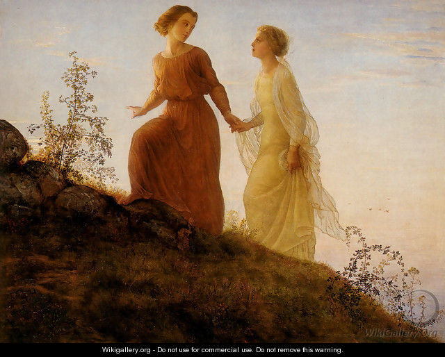 The Poem of the Soul On the Mountain - Louis Janmot