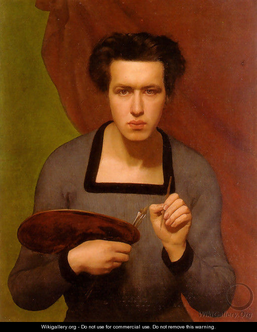 Portrait of the Artist - Louis Janmot
