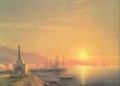 The Sunrise in Feodosiya - Ivan Konstantinovich Aivazovsky
