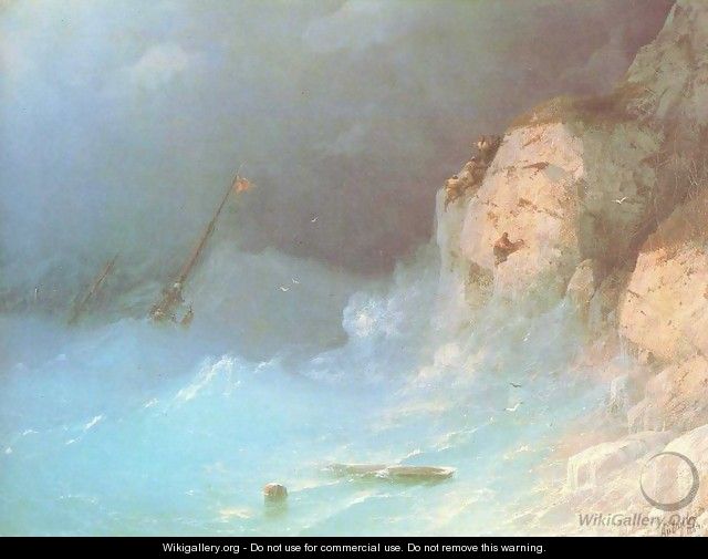 The Shipwreck 8 - Ivan Konstantinovich Aivazovsky