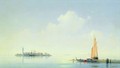 The harbour of Venice, the island of San Georgio - Ivan Konstantinovich Aivazovsky