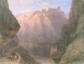 The Daryal canyon 1 - Ivan Konstantinovich Aivazovsky