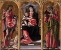 Virgin and Child with Sts John the Baptist and Andrew - Bartolomeo Vivarini