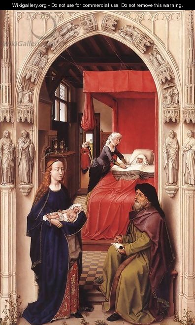 St John Altarpiece (left panel) - Rogier van der Weyden