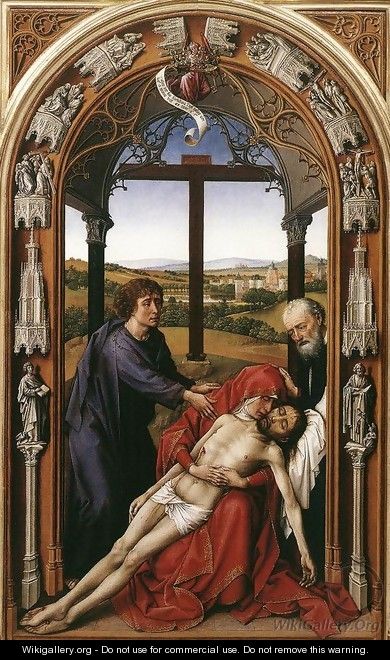 Miraflores Altarpiece (central panel) 2 - Rogier van der Weyden