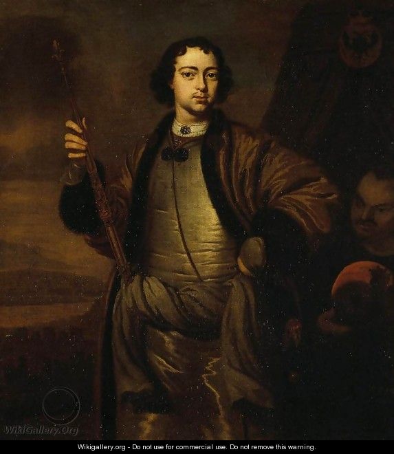 Portrait of Peter the Great - Pieter van der Werff
