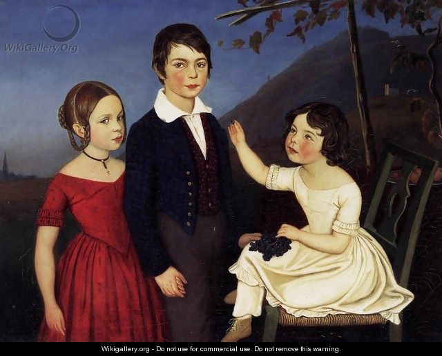 Paul, Maria, and Filomena von Putzer - Friedrich Wasmann