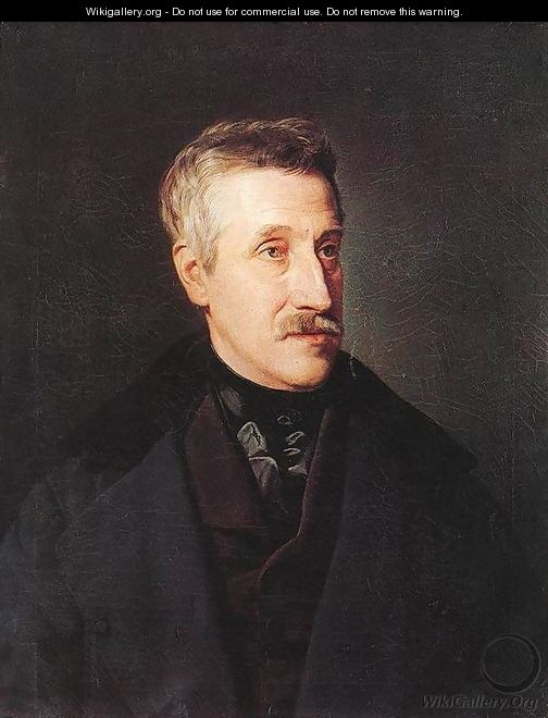 Portrait of Gyorgy Gaal - Ferdinand Georg Waldmuller