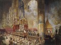 Coronation of Alexander II - Mihaly von Zichy