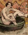 Nude Seated in a Bathtub - Marcel Duchamp
