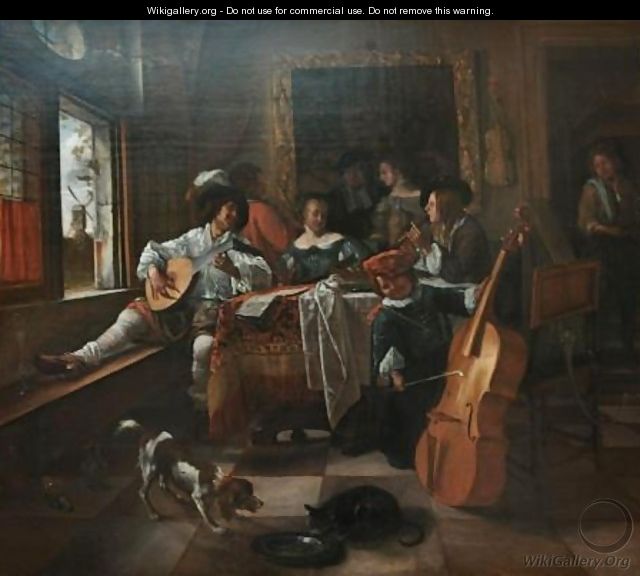 The Family Concert - Jan Steen