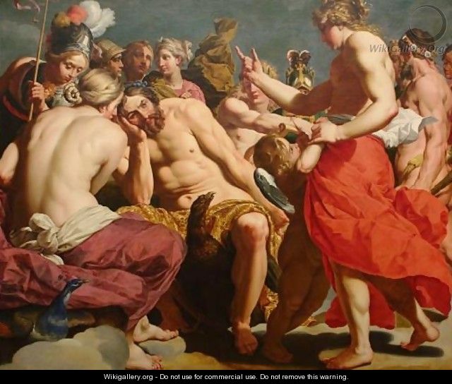 Jupiter Rebuked by Venus - Abraham Janssens