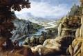 Mountainous River Landscape 2 - Tobias van Haecht (see Verhaecht)