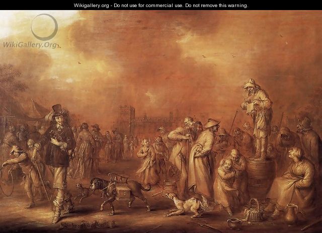 Where There Are People Money May Be Made - Adriaen Pietersz. Van De Venne