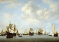 The Dutch Fleet in the Goeree Straits (Guinea) - Willem van de, the Younger Velde