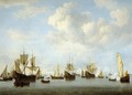 The Dutch Fleet in the Goeree Straits (Guinea) - Willem van de, the Younger Velde
