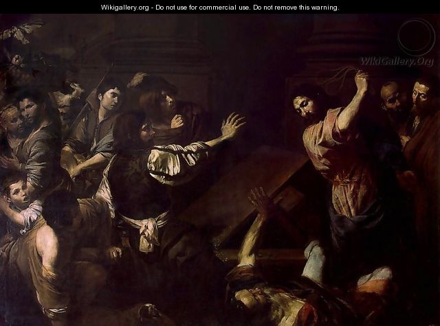 Expulsion of the Money-Changers from the Temple - Jean de Boulogne Valentin