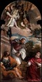 Sts Mark, James and Jerome with the Dead Christ Borne by Angels - Paolo Veronese (Caliari)