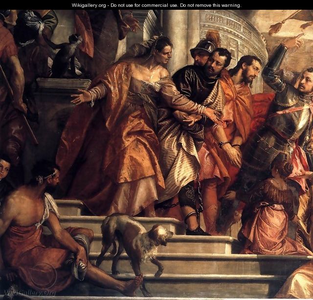 Sts Mark and Marcellinus Being Led to Martyrdom (detail) - Paolo Veronese (Caliari)