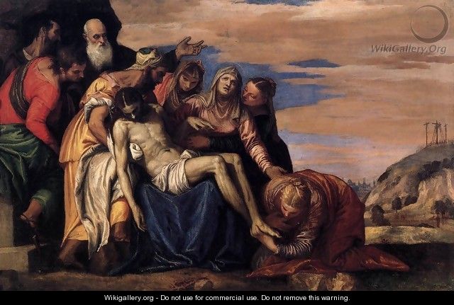 Lamentation over the Dead Christ - Paolo Veronese (Caliari)